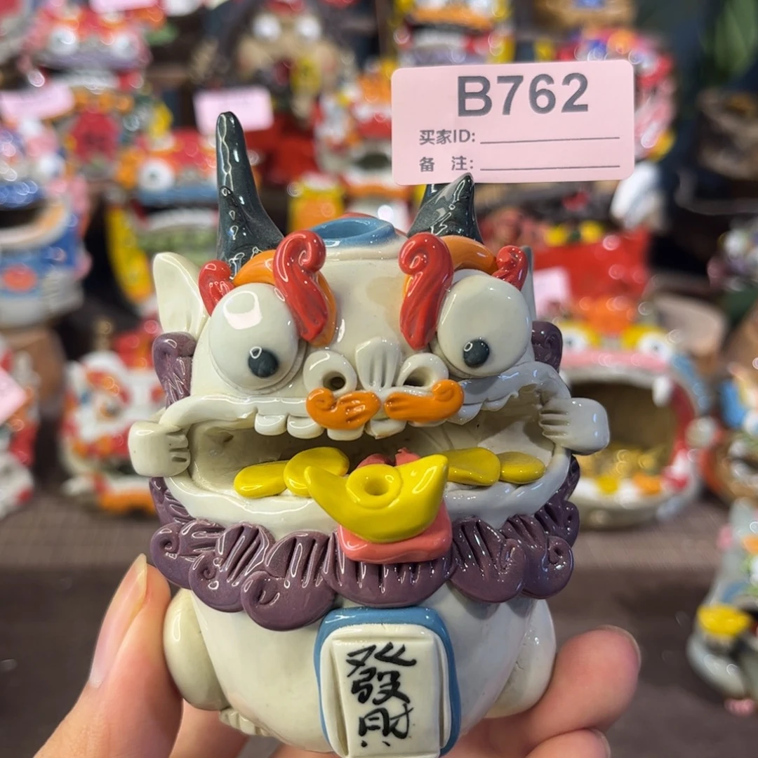 泥塑纯手工茶宠摆件