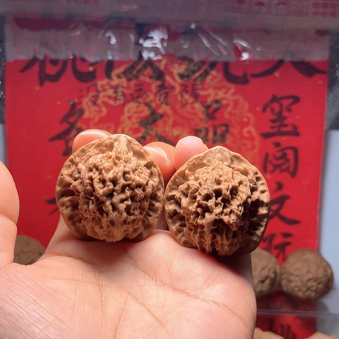 文玩核桃把件小众4.0尺（小尖小修）