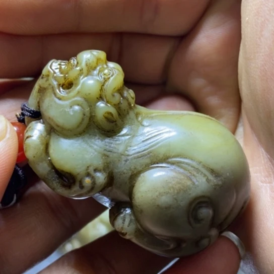 和田玉把件未镶嵌