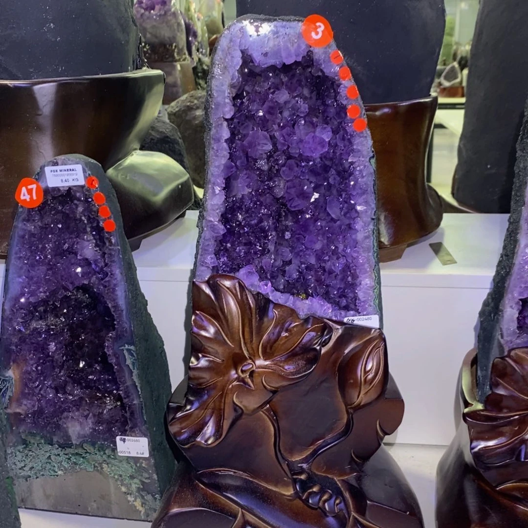 未镶嵌大型摆件（非配饰）紫晶