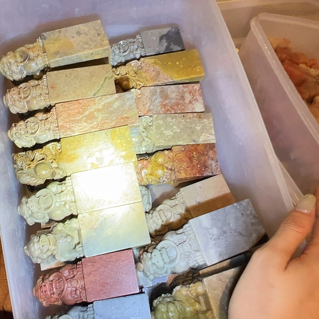 寿山石批发30个3.0左右