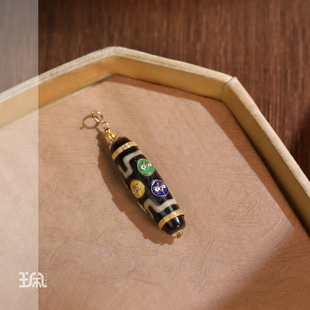 单坠/五福言|玛瑙*18K金镶嵌CYB25020217多样性发其一（P）