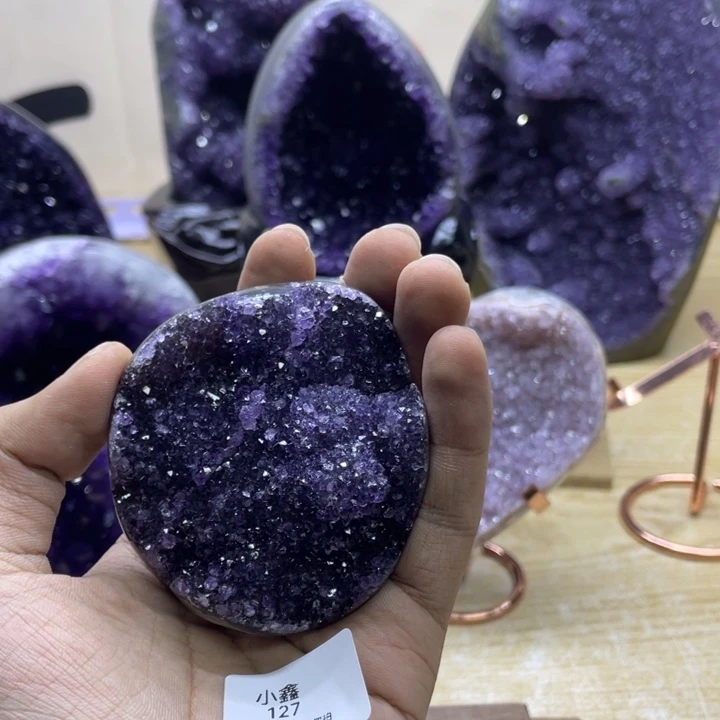 未镶嵌大型摆件（非配饰）紫晶