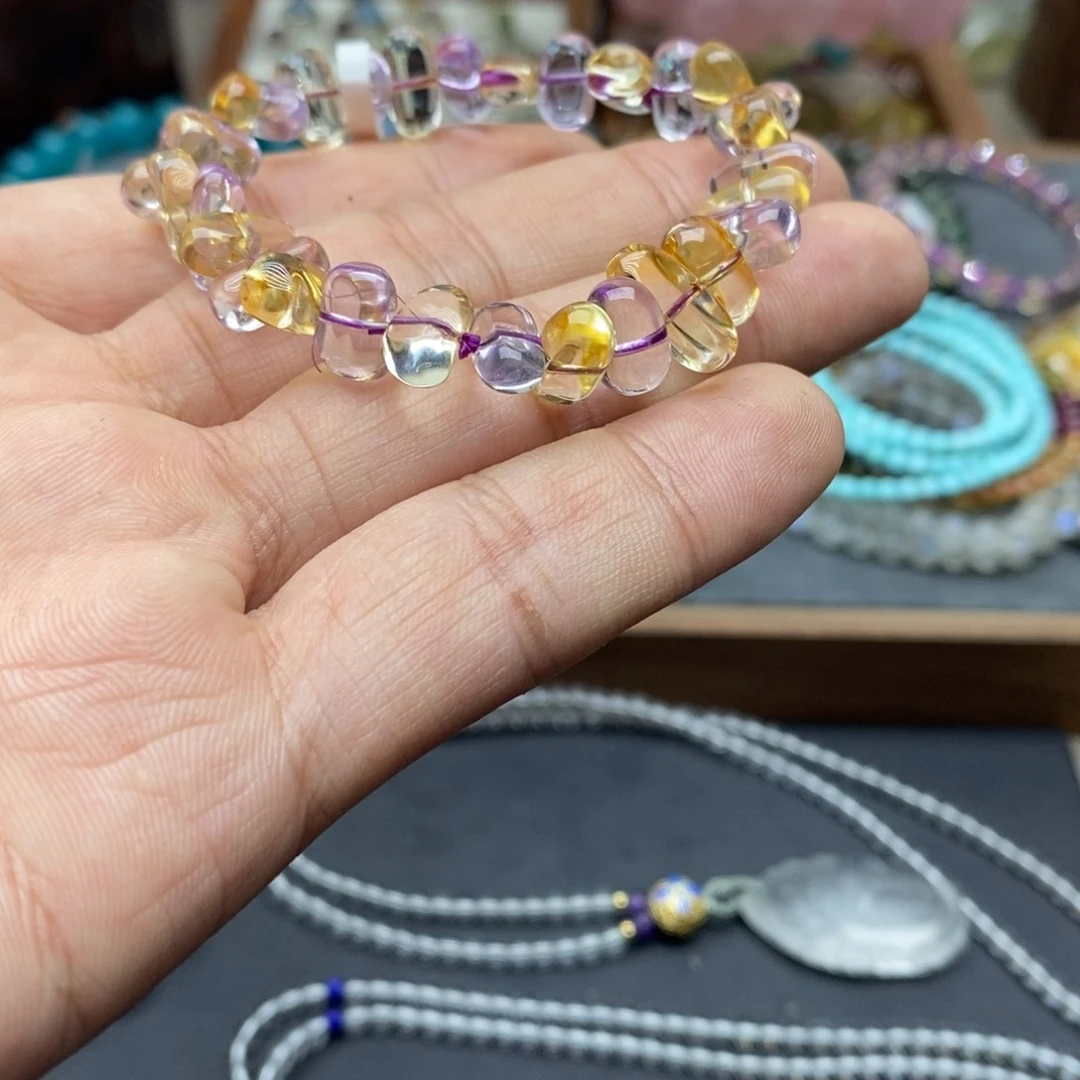 水晶手链未镶嵌随形