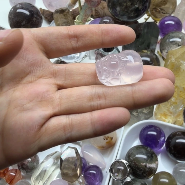 未镶嵌水晶珠宝半成品