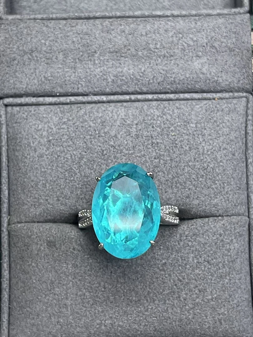 福玺甄选蓝圆戒指3175