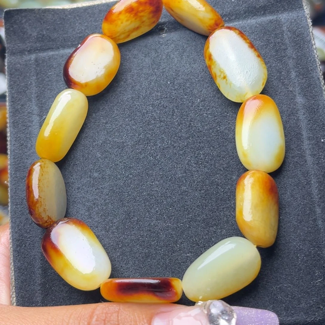 未镶嵌手串和田玉