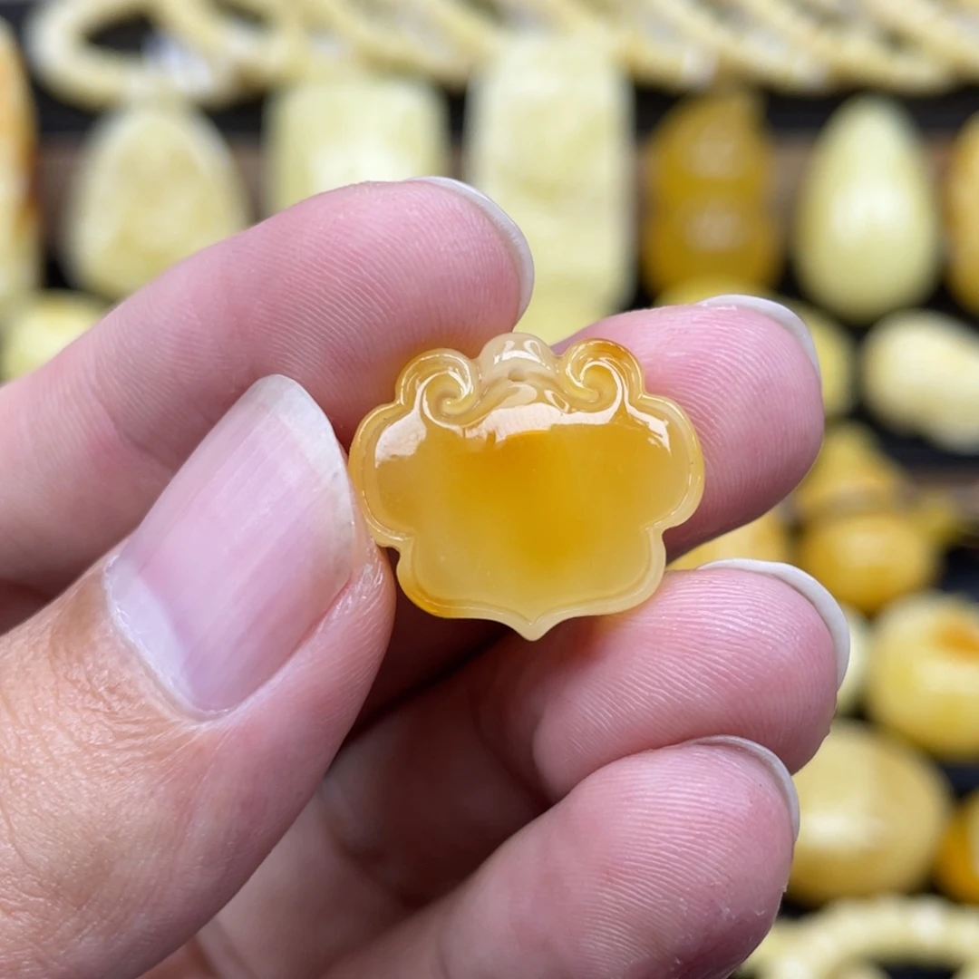 琥珀未镶嵌裸石琥珀蜜蜡