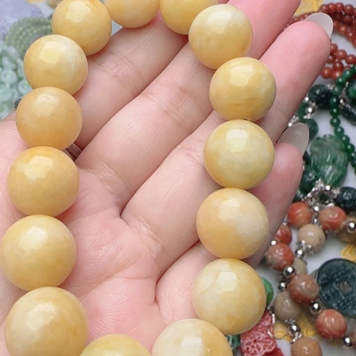 翡翠未镶嵌颈饰天然A货29