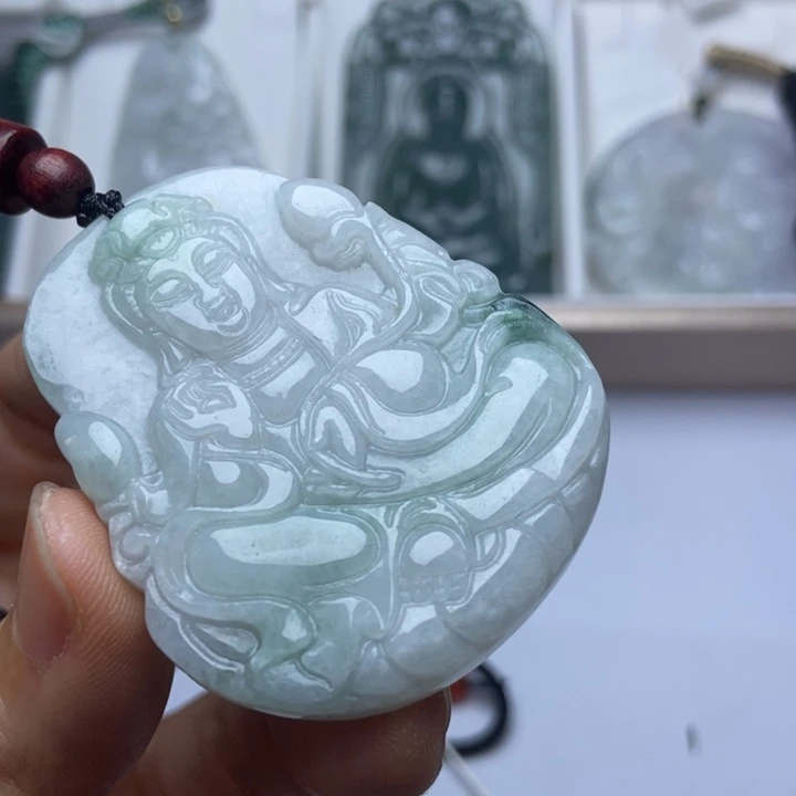 颈饰未镶嵌翡翠翡翠