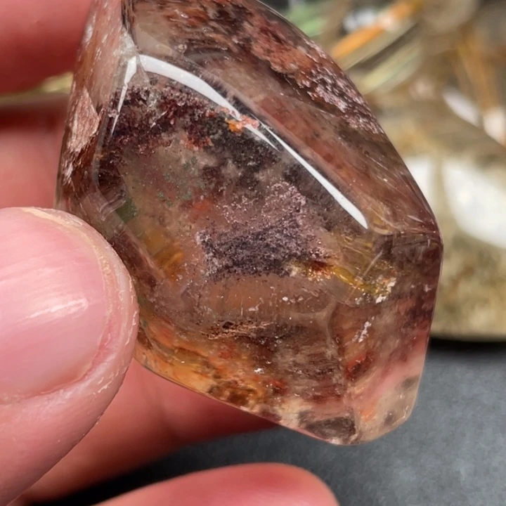 水晶吊坠(不含链)未镶嵌行*