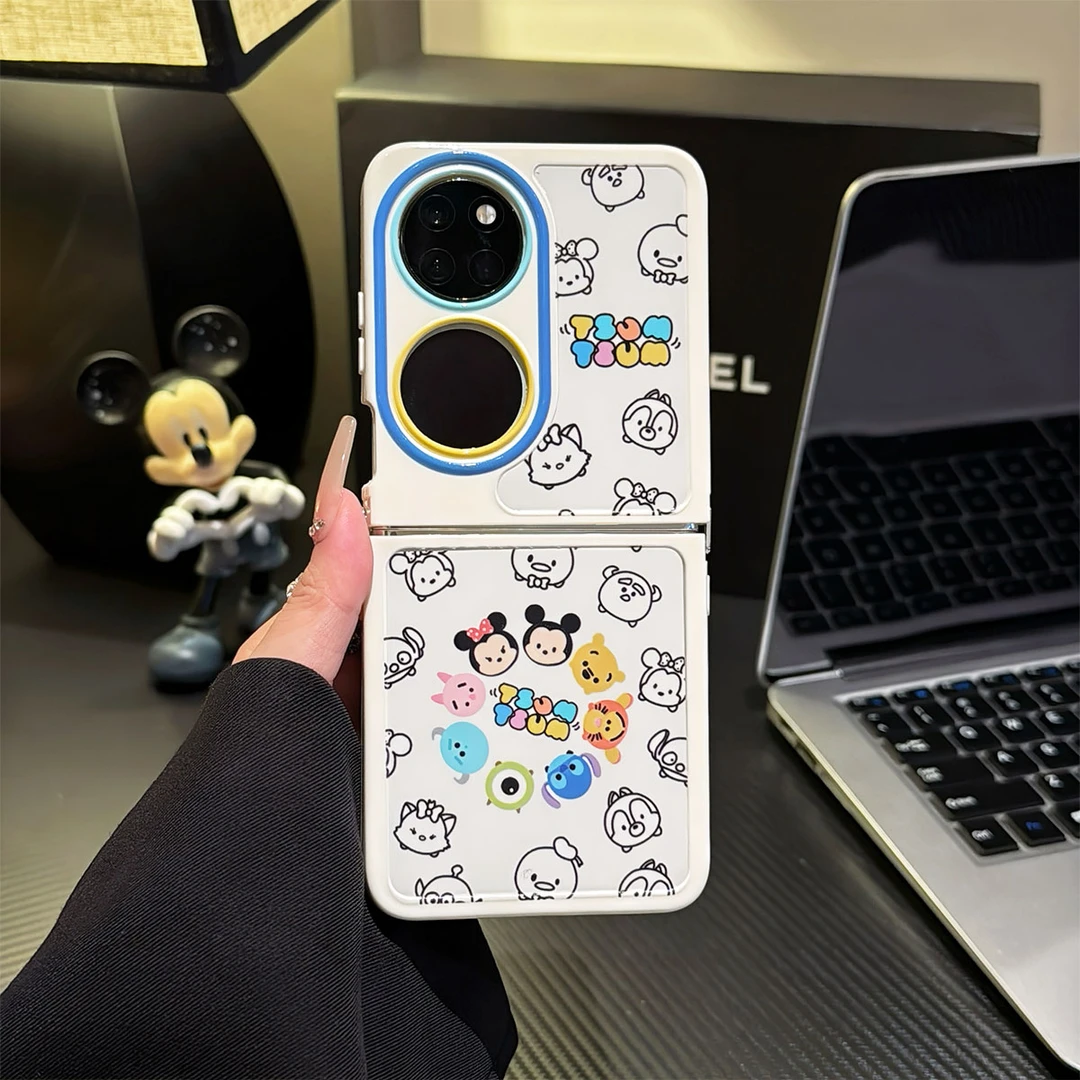 适用华为POCKET2奶油折叠FINDN3FLIP迪士尼家族华为P502024高级感