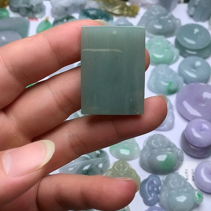 翡翠未镶嵌颈饰天然翡翠