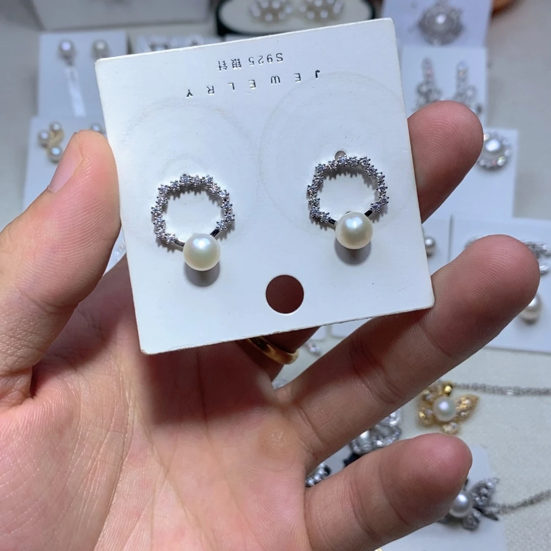耳饰淡水珍珠未镶嵌