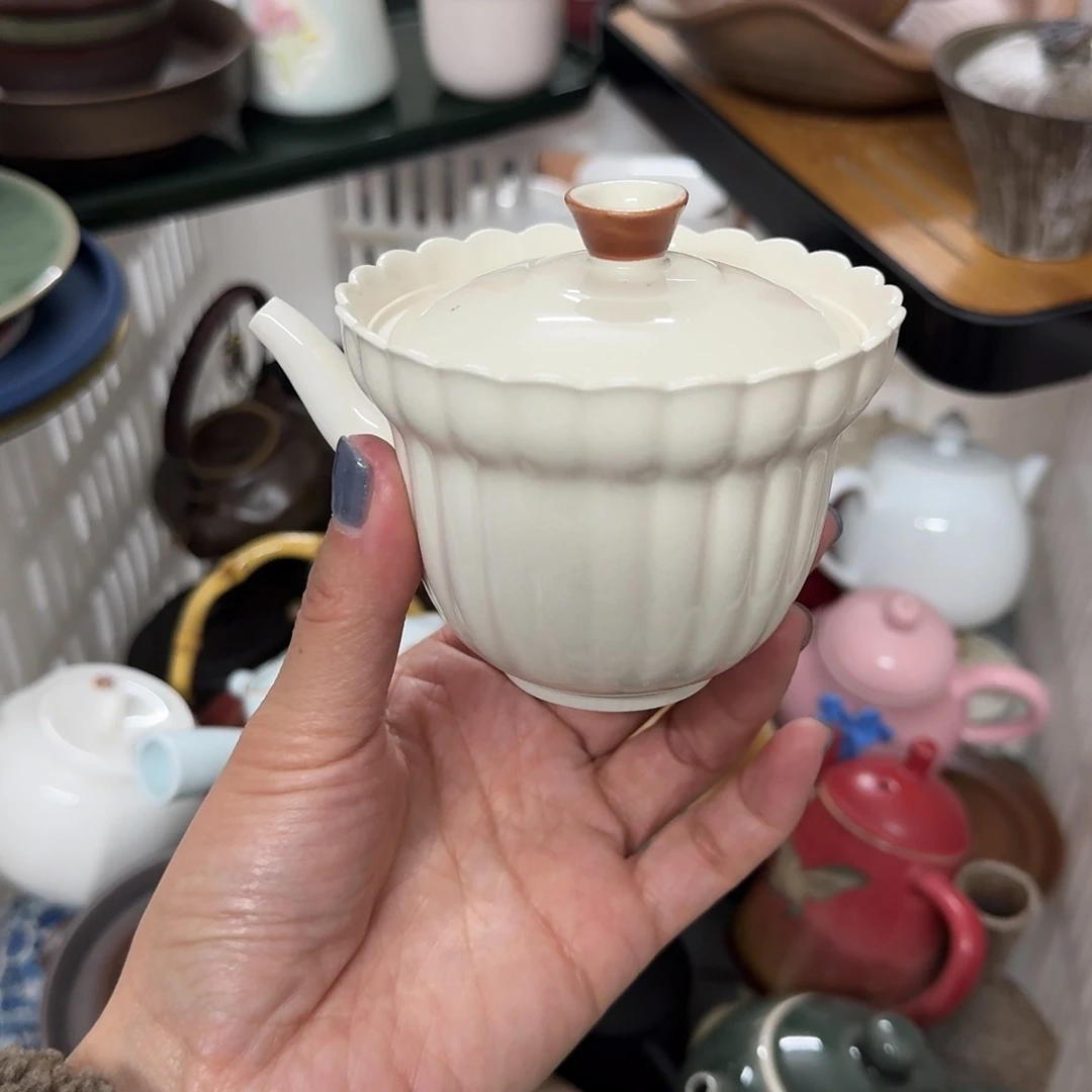 微瑕陶瓷茶具茶杯茶壶