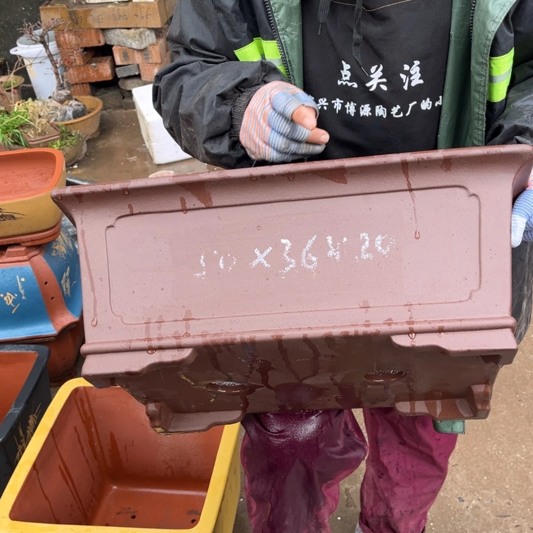 紫砂花盆盆景艺术