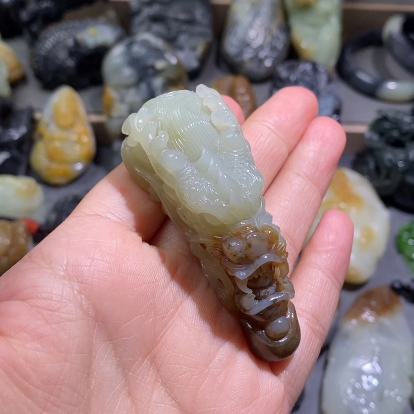 【闪购商品】和田玉把件未镶嵌奇*