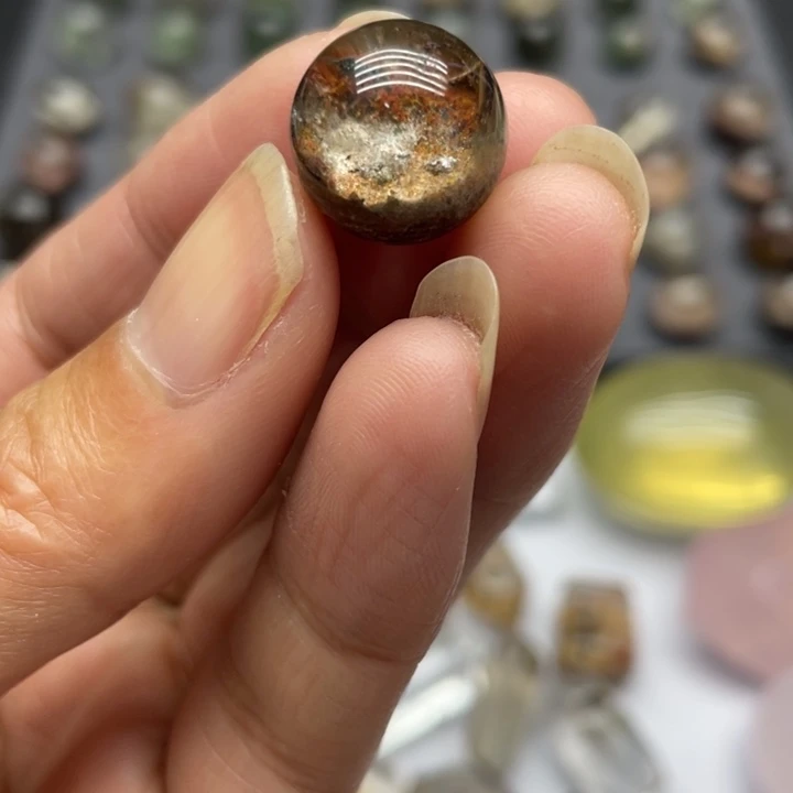 纯天然幽灵碧玺（处理）