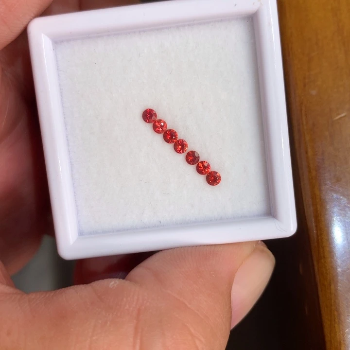 蓝宝石裸石未镶嵌裸石7粒