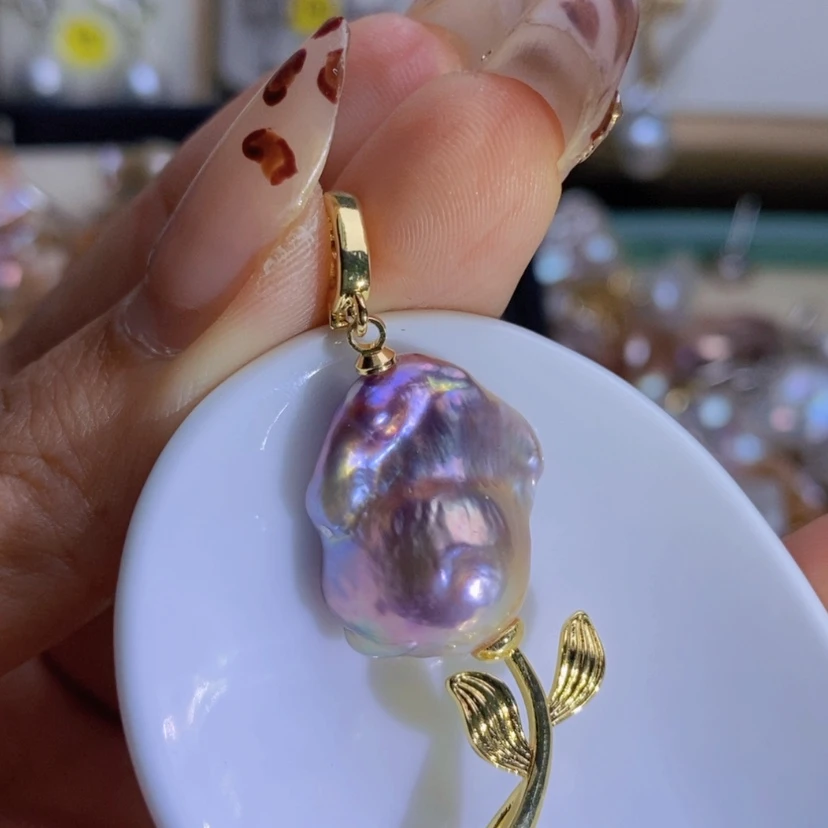 【闪购商品】淡水珍珠天然淡水珍珠合金