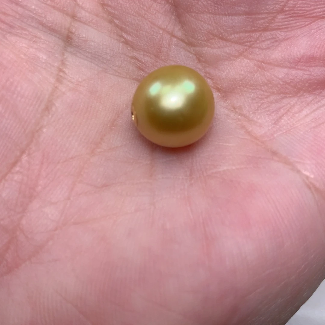 海水珍珠18K金镶嵌颈饰