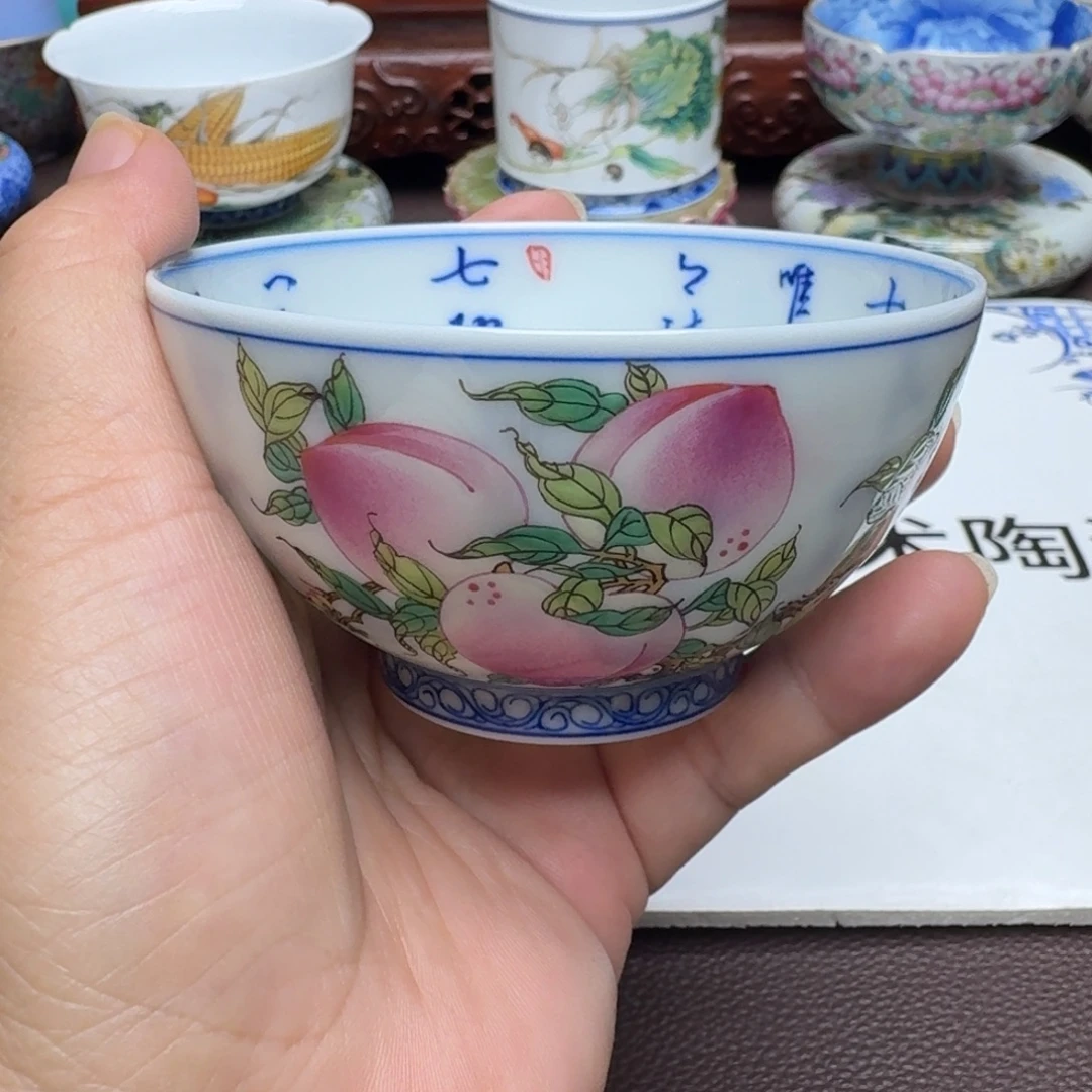 景德镇手工手绘展示