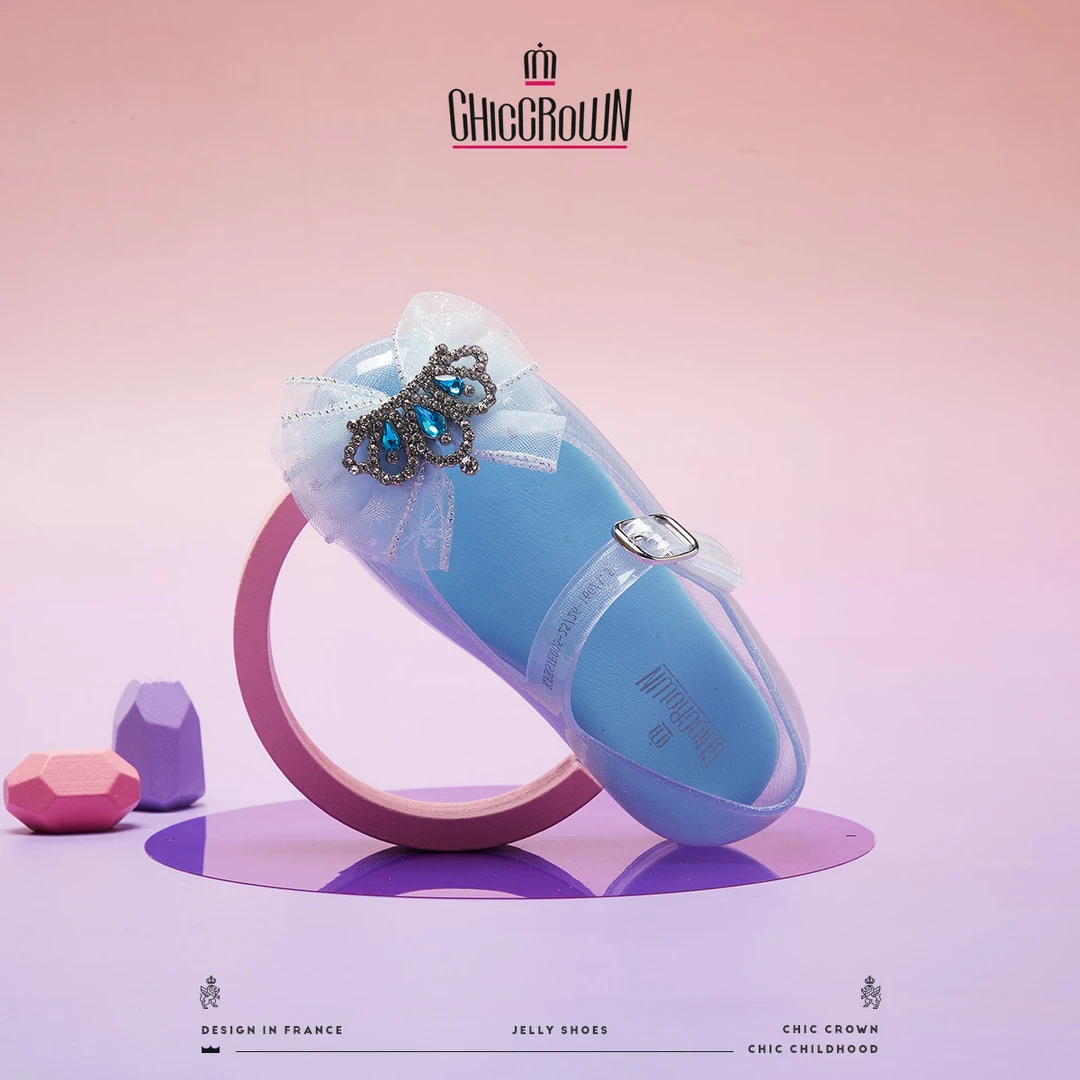 ChicCrown儿童夏季凉鞋宝宝沙滩鞋时尚户外凉鞋防滑公主鞋
