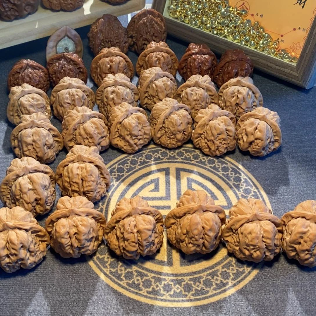 文玩核桃把件u***r全品无修40尺蛤蟆头