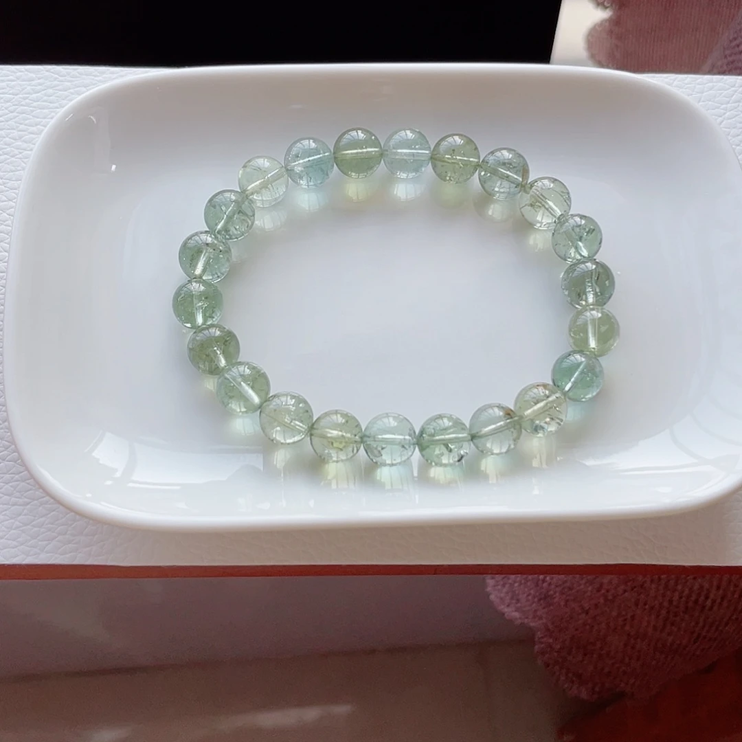 碧玺未镶嵌手链9mm左右