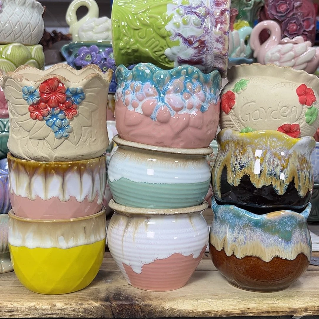 陶瓷陶瓷花盆特价上新