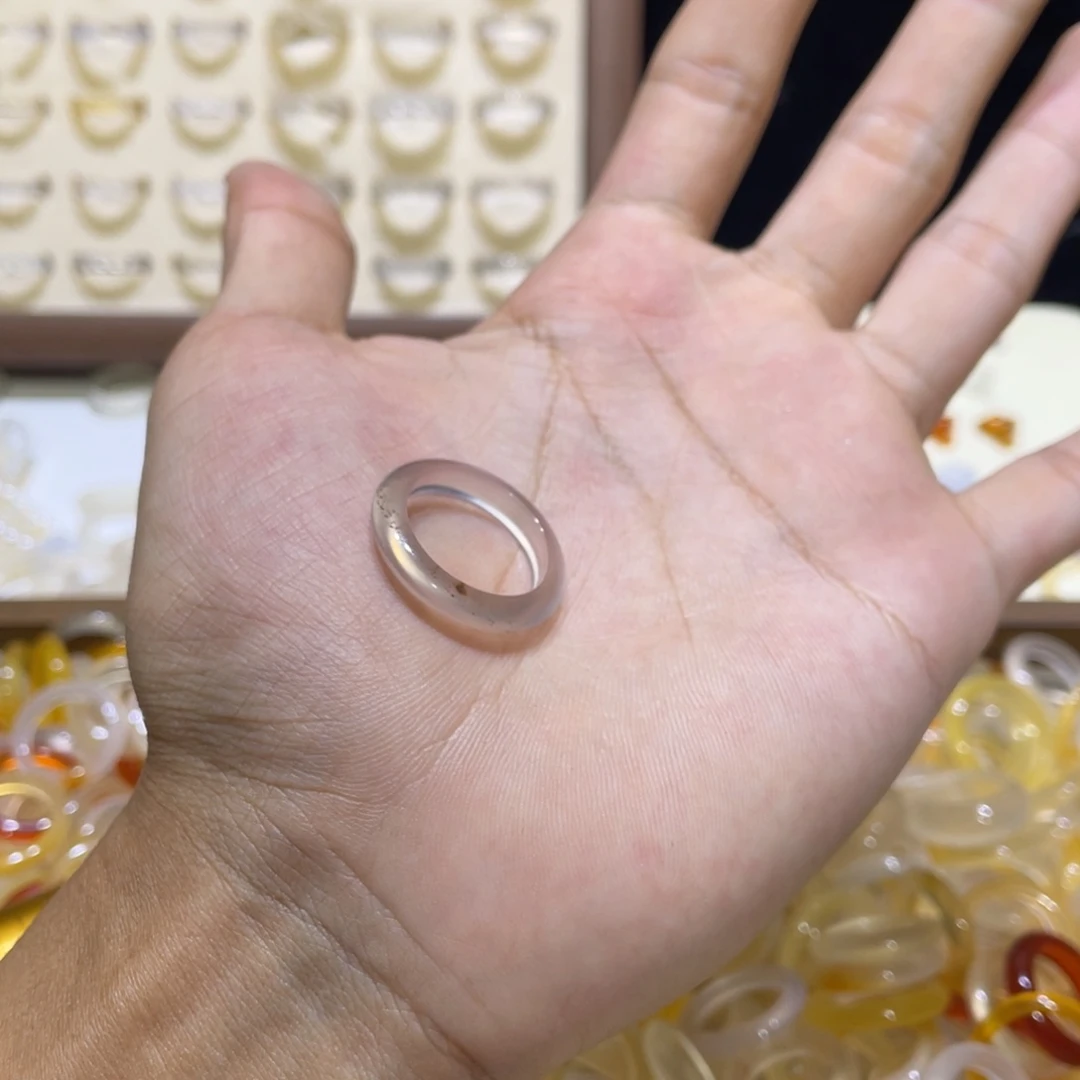 玛瑙/玉髓合金戒指27号港17