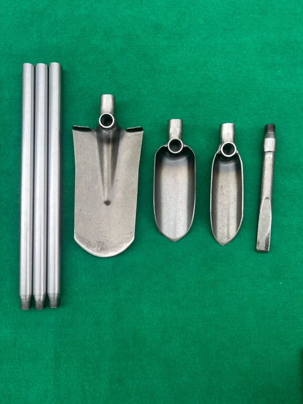 加厚细窄农用放洋小铁锹多功能户外挖洞钢锹可挖山药