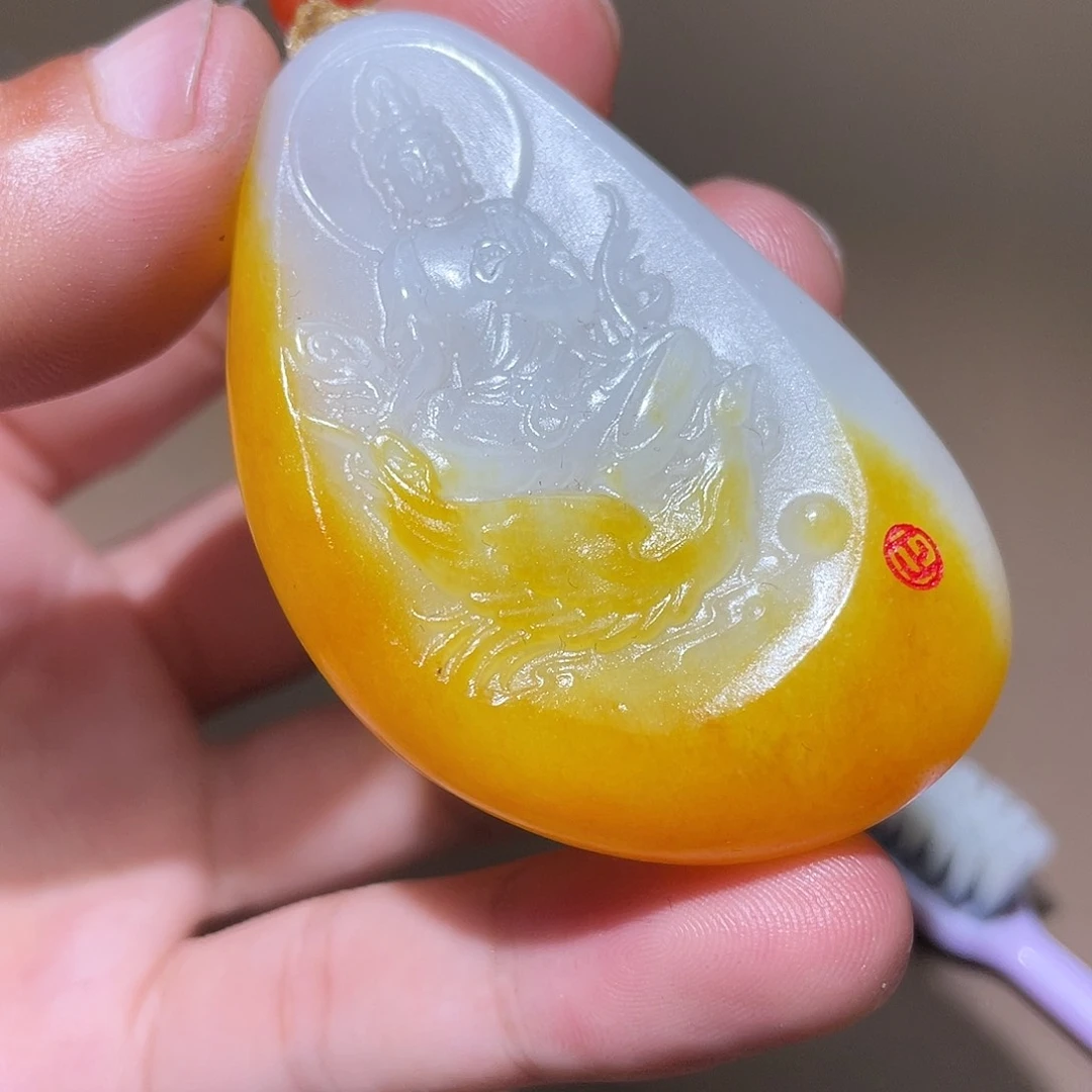 和田玉颈饰未镶嵌Z6