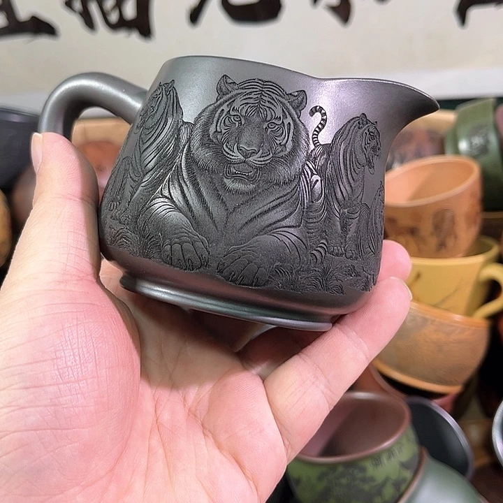 茶杯紫砂全手工紫砂主人杯