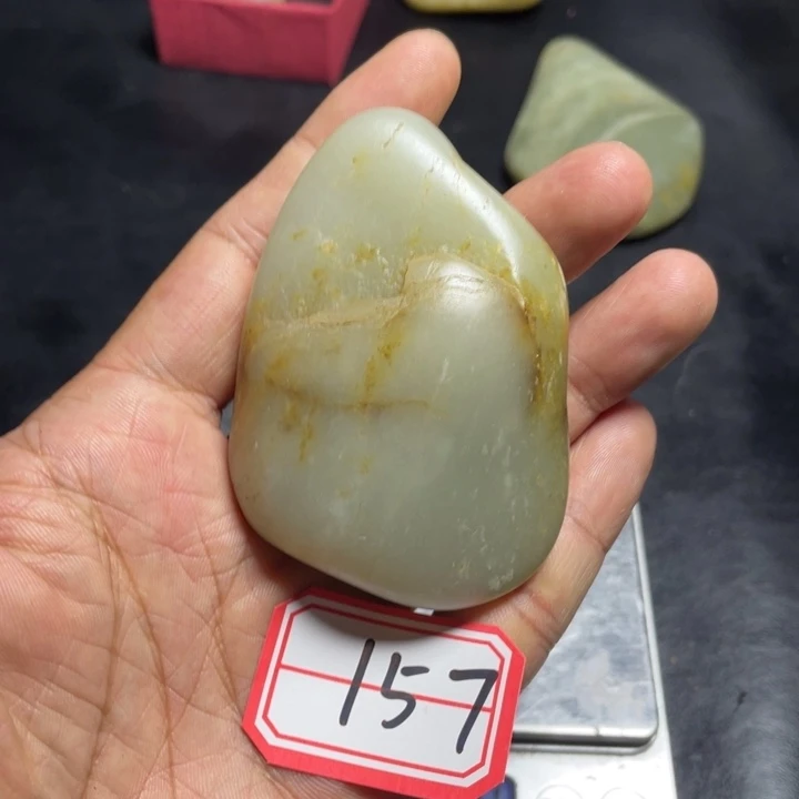 和田玉未镶嵌颈饰157