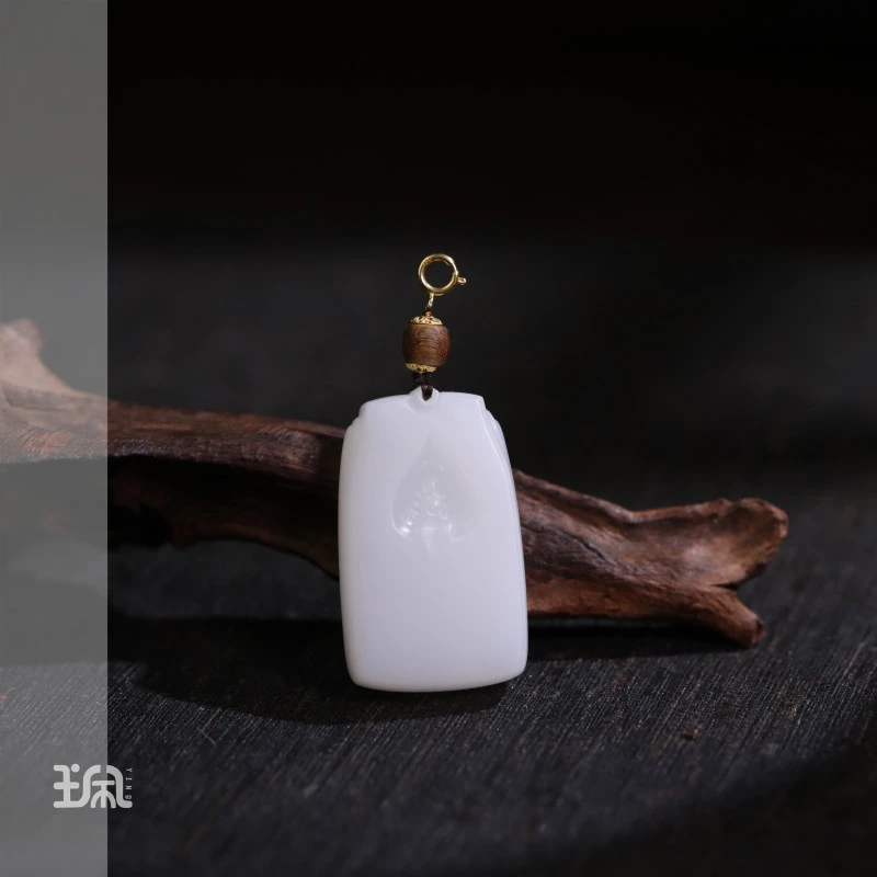 单坠/心之所向|和田玉*18K金镶嵌CYB24122212多样性发其一