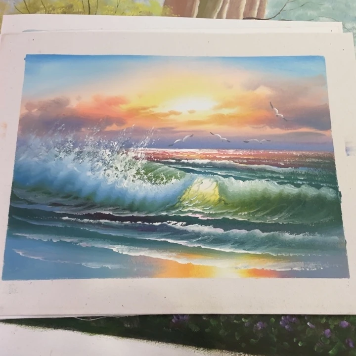 油画油画作品入选3040