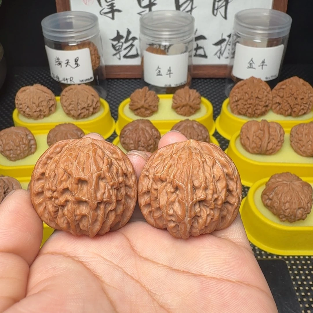 張***倫文玩核桃把件38房山磨毕业对