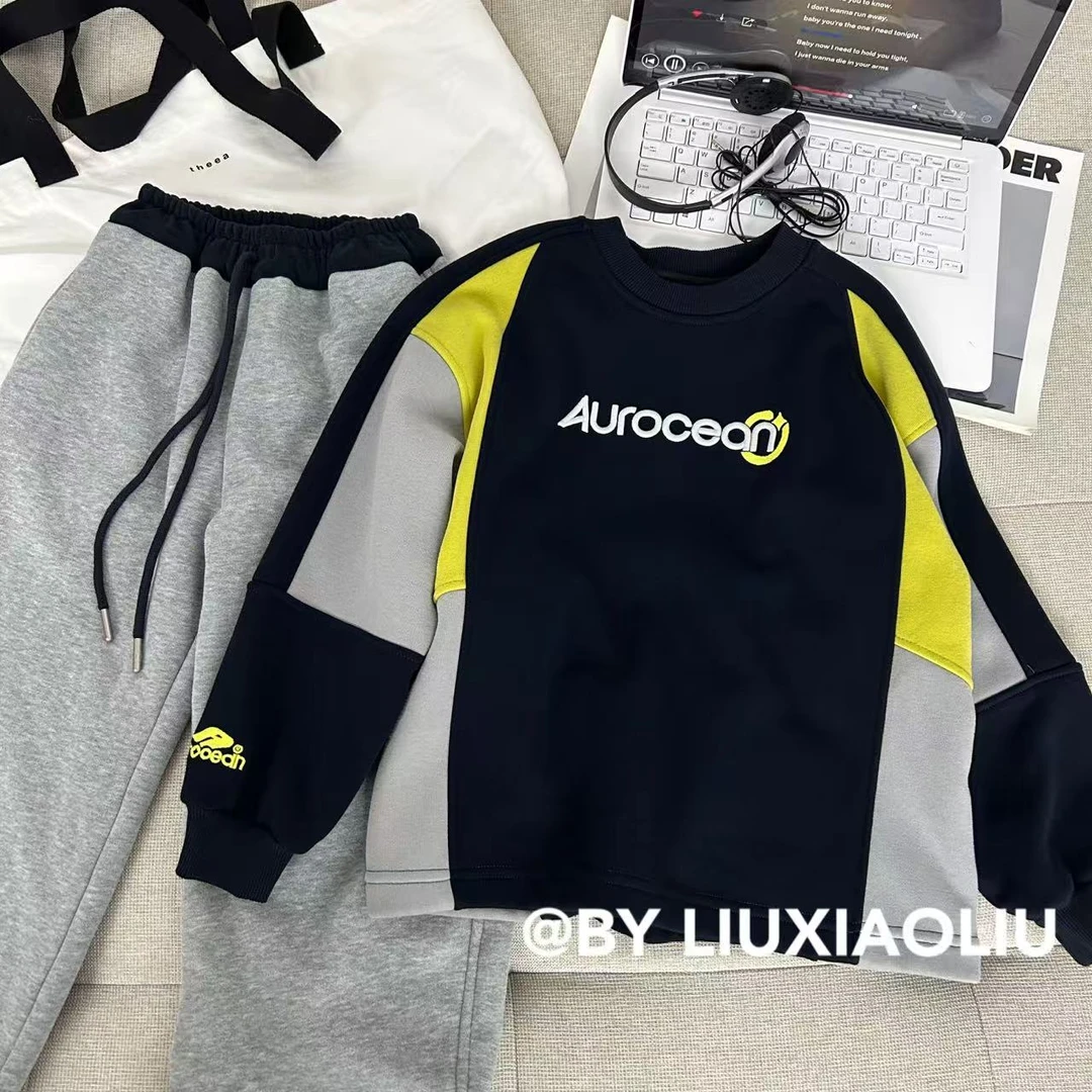 杭州六小六正版BY LIUXIAOLIU秋冬季儿童加绒卫衣17750