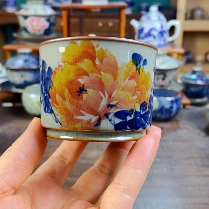 瓷片手工制作工艺精湛等