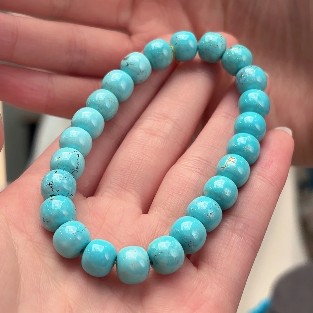 绿松石未镶嵌颈饰