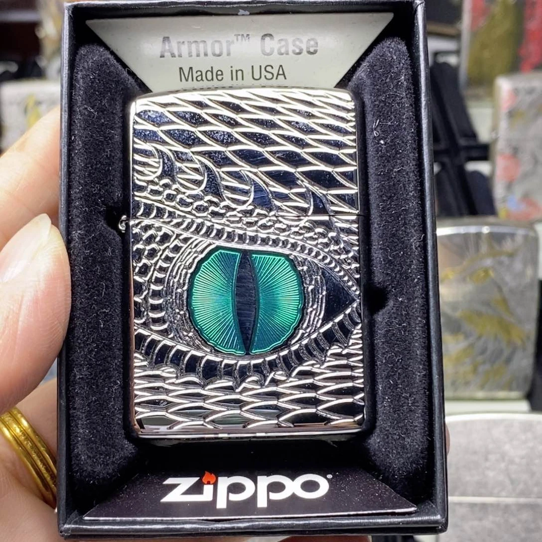 铜m****rzippo打火机美版龙之眼