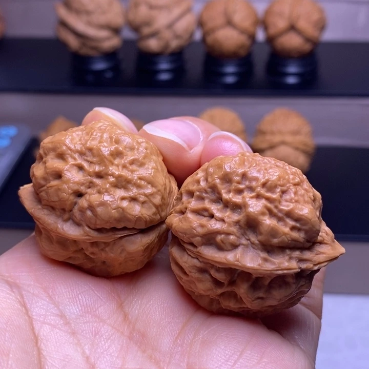 文玩核桃把件鸭嘴兽疙瘩包43