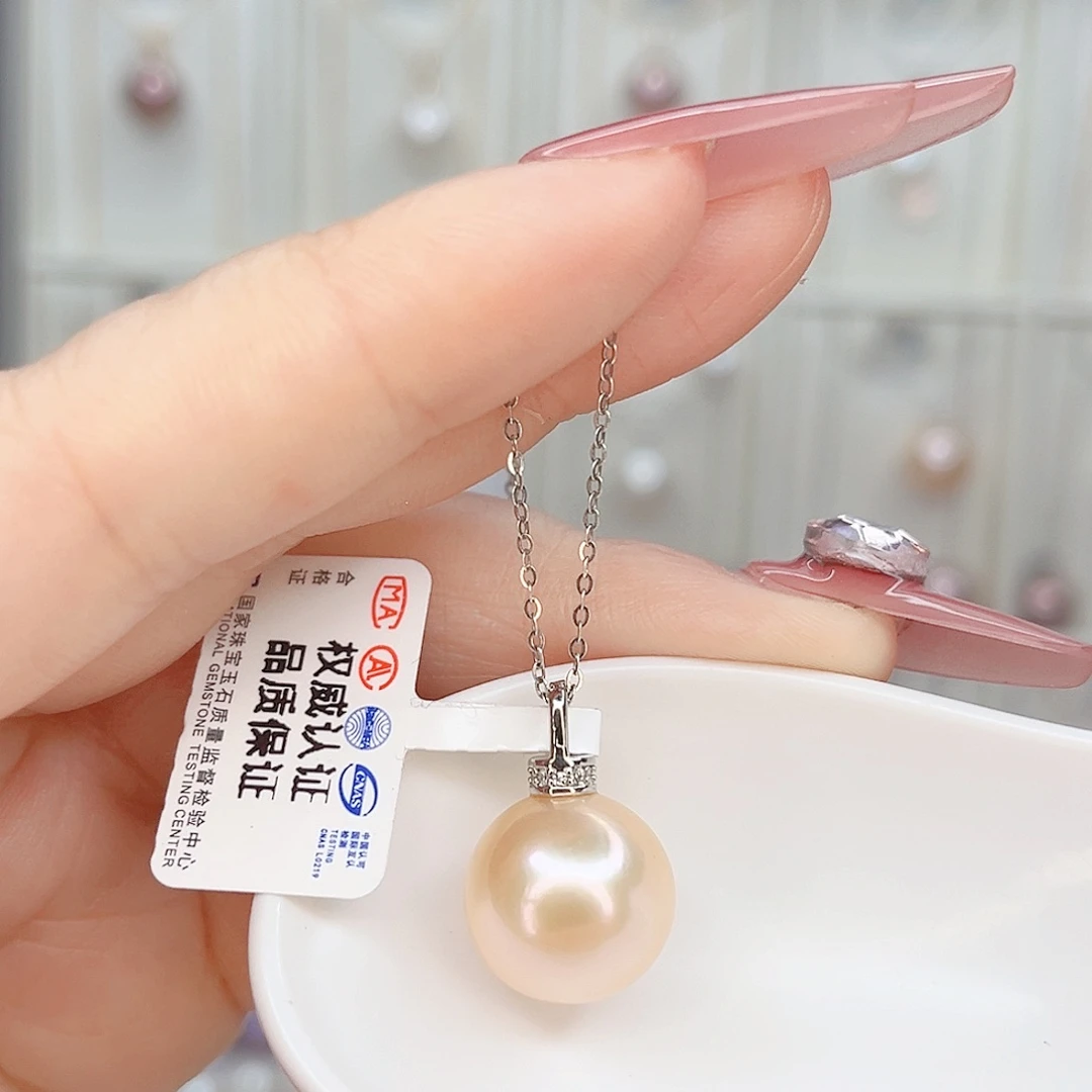 合金吊坠(赠链)淡水珍珠