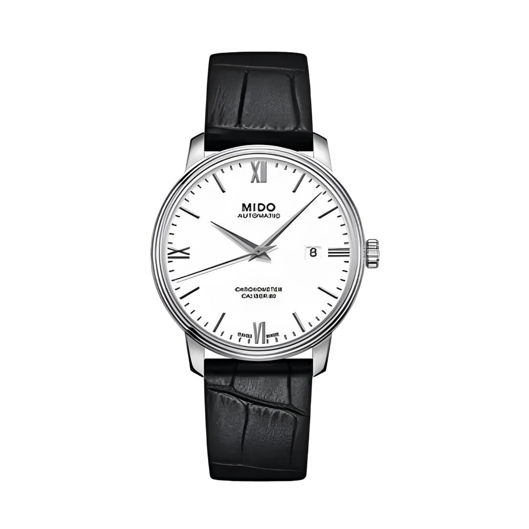 99新 Mido/美度 贝伦赛丽/白盘/40mm/公价10100/自动机械/全套