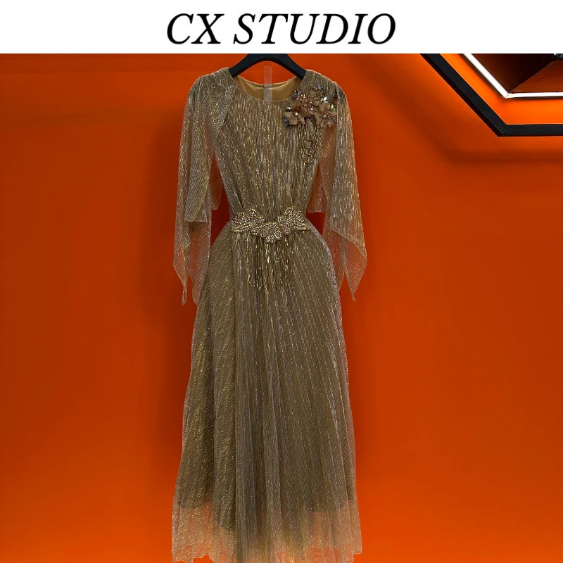 YC编码44 经典收腰轻奢时尚春夏季连衣裙（定制女装）TG853