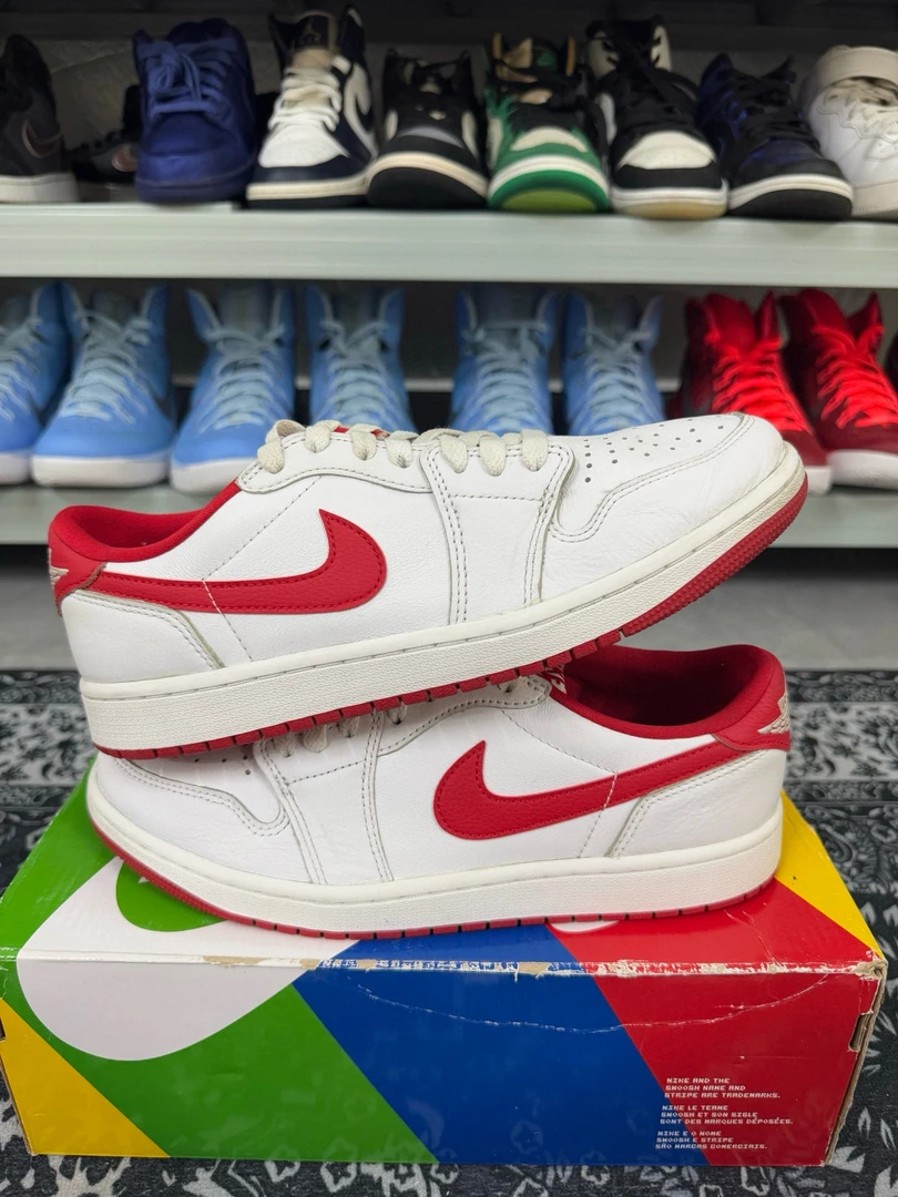 90新 maje 42.5码/aj1low白红休闲鞋/二手正品