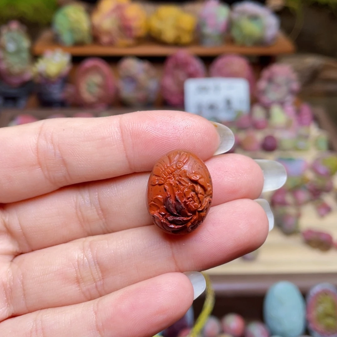 *****玛瑙/玉髓未镶嵌珠宝半成品盐源玛瑙包浆蝶恋花