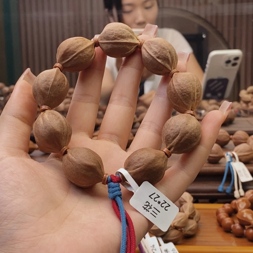 手串橄榄核我*谁原生态正宗梅林铁核