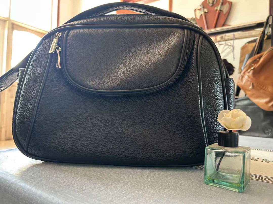 包品黑色以直播间大号包包扣号为准单肩时尚百搭斜跨肩包荔枝纹